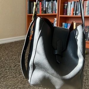 Cute Black bucket bag